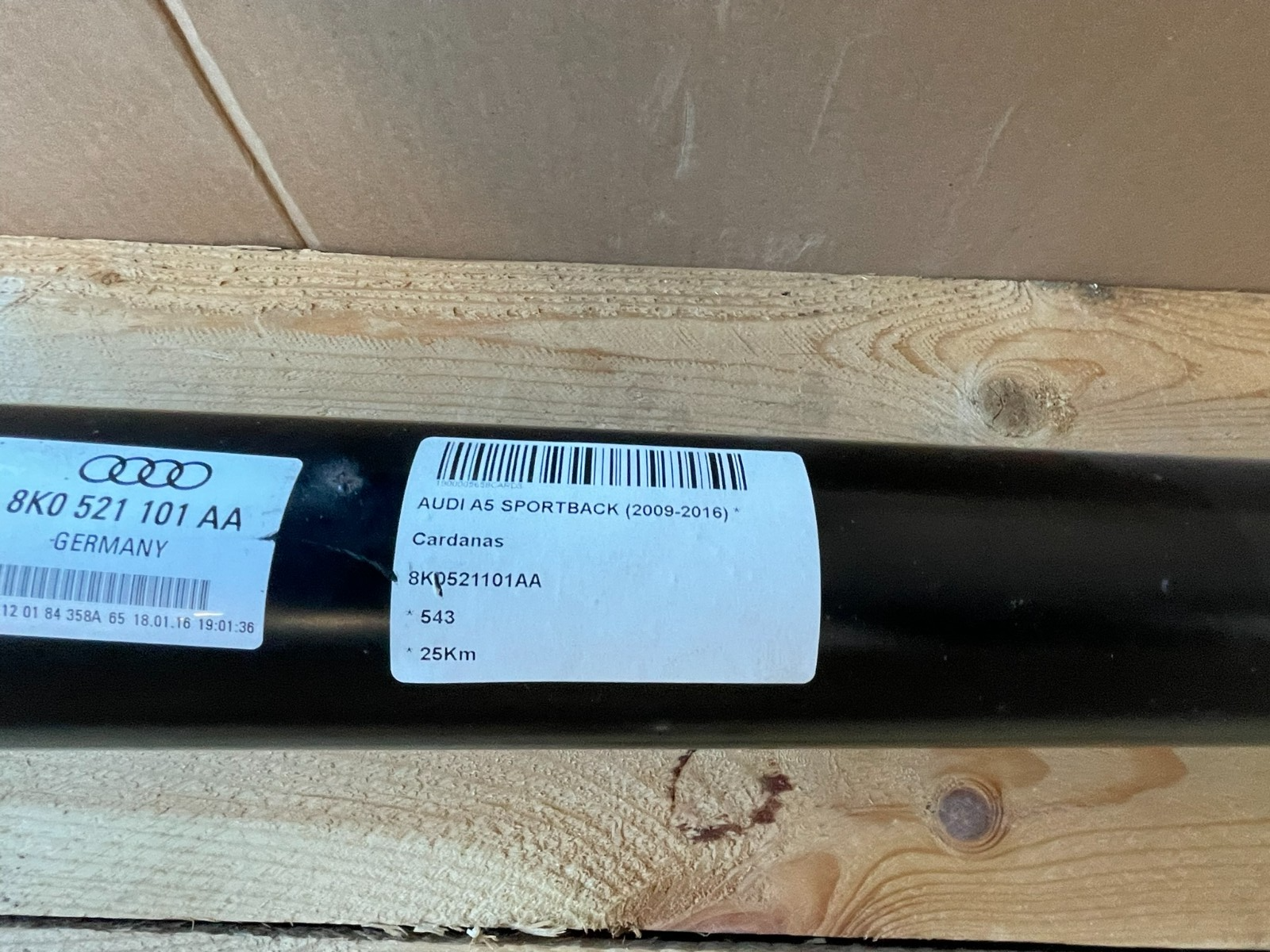 AUDI A4 A5 KARDANWELLE 8K0521101AA 7-GANG AUTOMATIK FAST NEU NUR 25 ! KM STAND - Obrázek 7