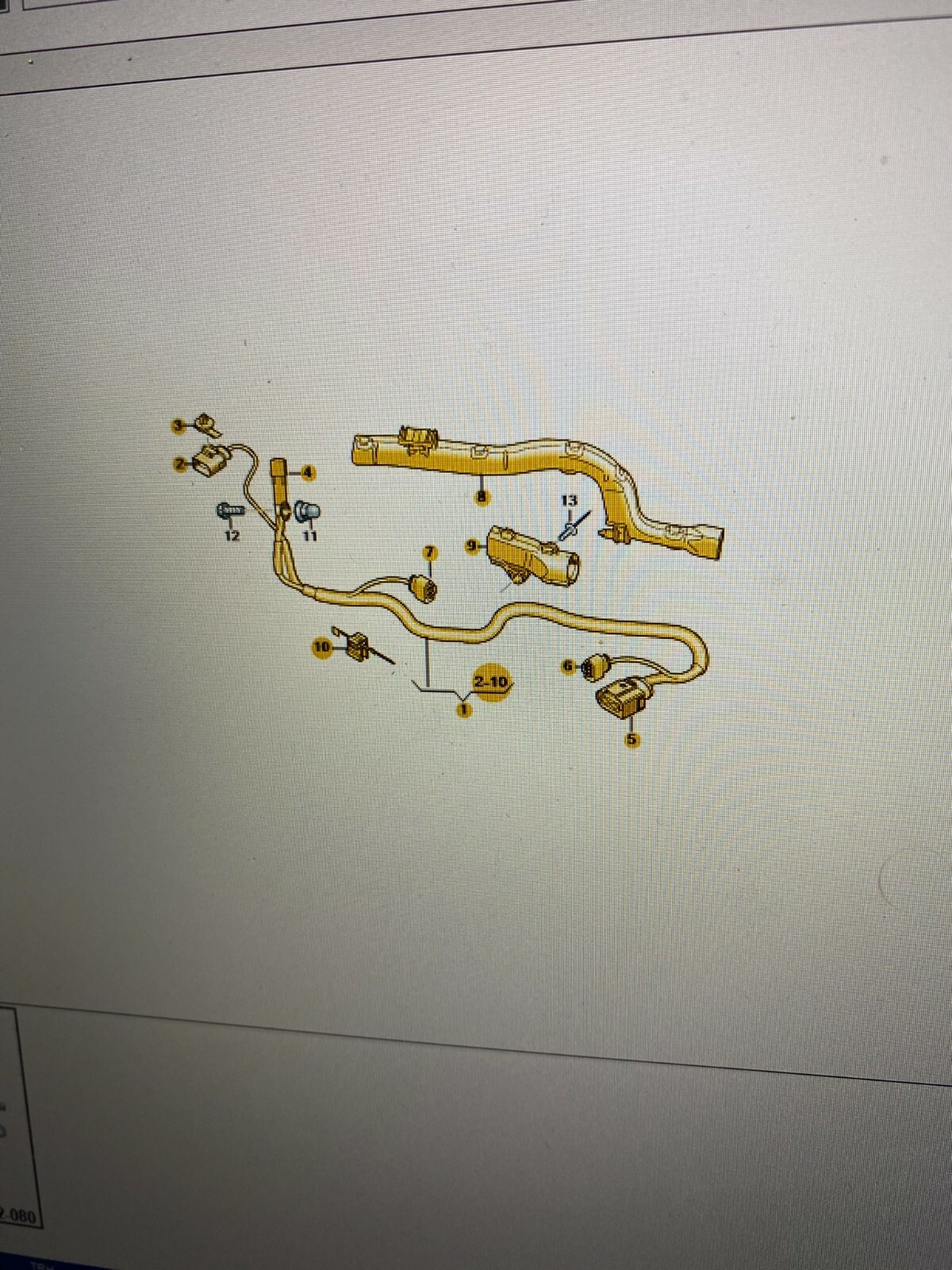 AUDI A4, A5 LEITUNGSSATZ SERVOLENKUNG 8W1971111C LENKUNG KABELBAUM ORIG.NEU!!! - Obrázek 12