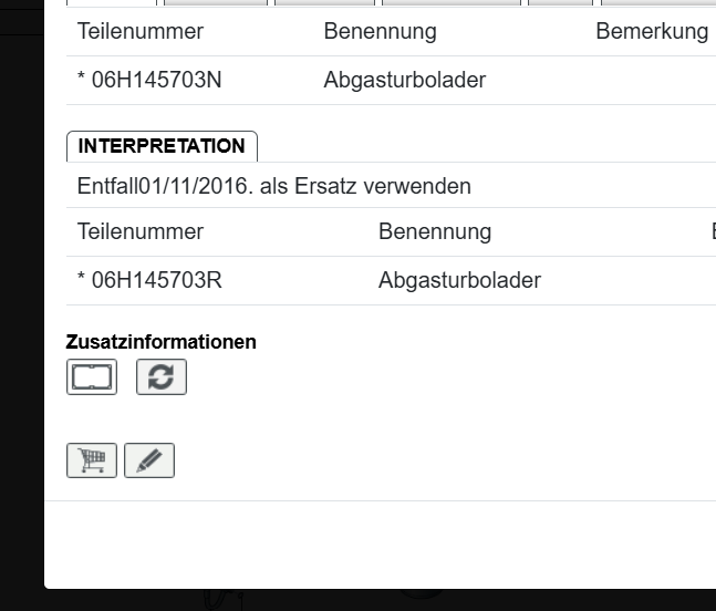 AUDI A4 A5 Q5 TURBO 2.0 TFSI 06H145702R = 06H145703N = 06H145703R = 06H145703S - Obrázek 7