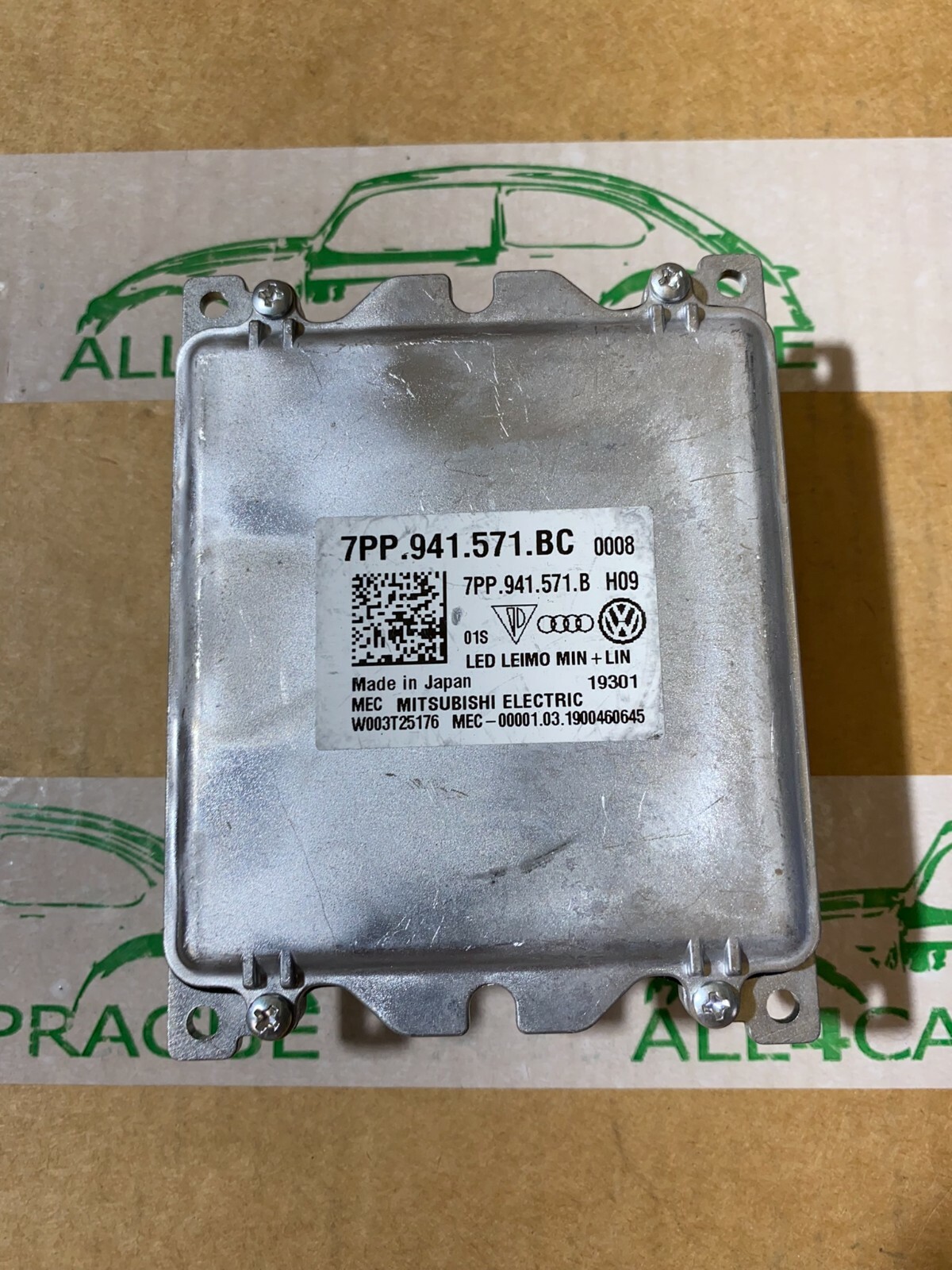 AUDI A4/S4/RS4 LED SCHEINWERFER STEUERGERÄT 7PP941571BC ORIGINAL!!! - Obrázek 4