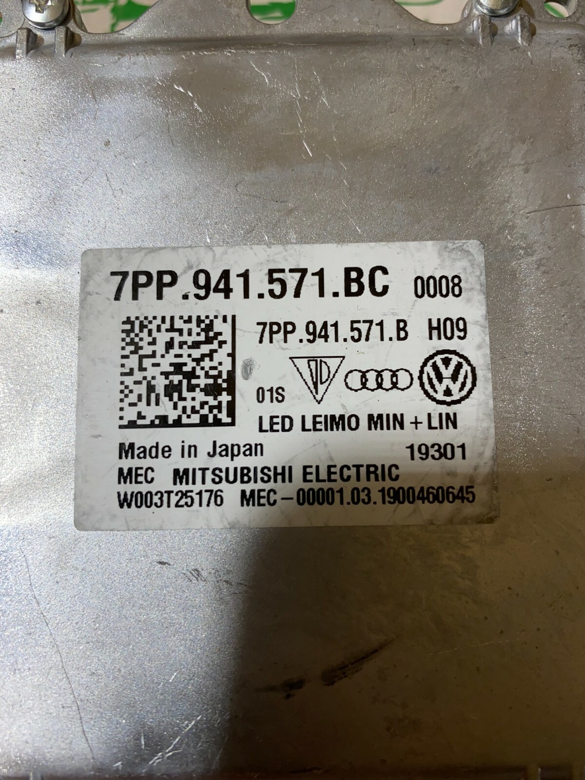 AUDI A4/S4/RS4 LED SCHEINWERFER STEUERGERÄT 7PP941571BC ORIGINAL!!! - Obrázek 5