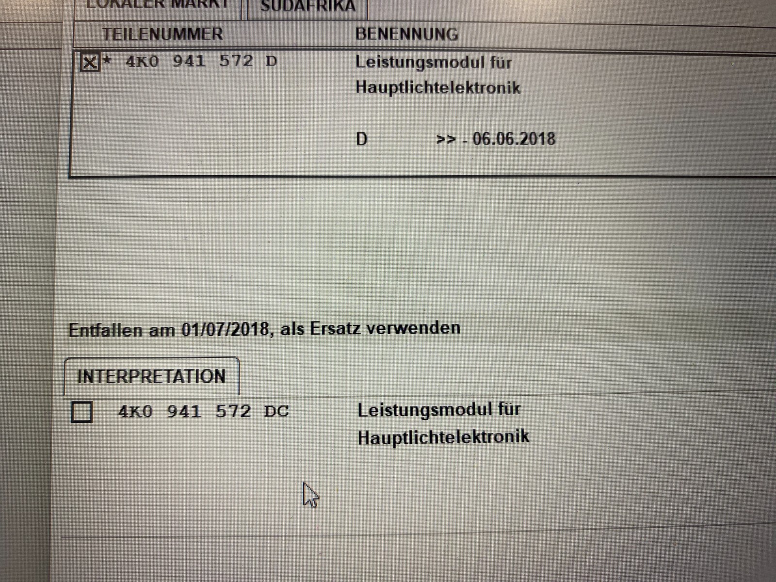 AUDI A6 A7 4K SCHEINWERFER STEUERGERÄT 4K0941572D HEADLIGHT UNIT 4K0 941 572 D - Obrázek 12