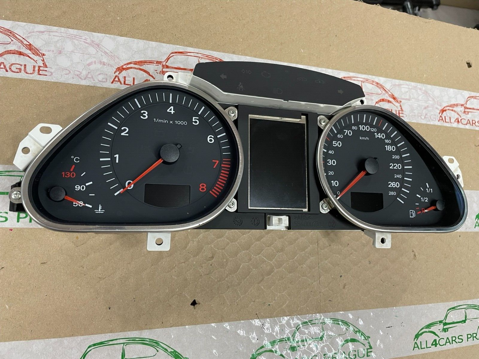 AUDI A6 / ALLROAD KOMBIINSTRUMENT TACHOMETER 4F0920931T FAST NEU DEMONT TEST CAR - Obrázek 11