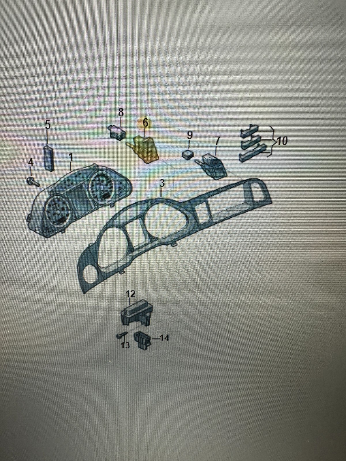 AUDI A6 MEHRFACHSCHALTER 4F0927123A FAST NEU TEIL DEMONT VOM TEST WAGEN ORIG. !! - Obrázek 3