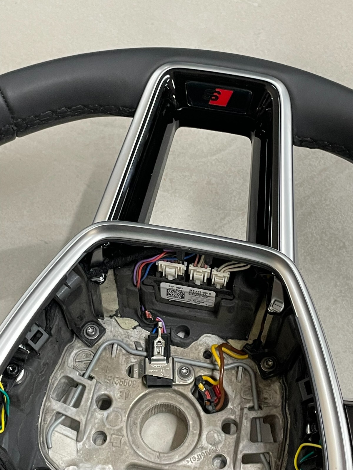 AUDI A6 S6 A7 S7 C8 4K AUDI S SPORT LEDER LENKRAD BEHEIZBAR 4KE419091M ORIG.NEU - Obrázek 11