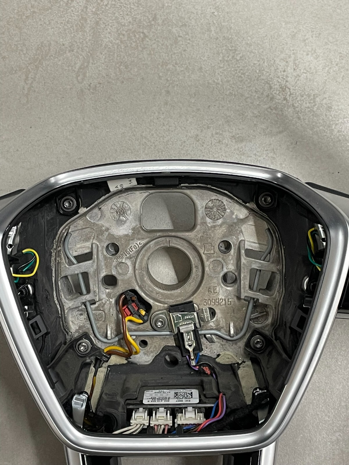 AUDI A6 S6 A7 S7 C8 4K AUDI S SPORT LEDER LENKRAD BEHEIZBAR 4KE419091M ORIG.NEU - Obrázek 5