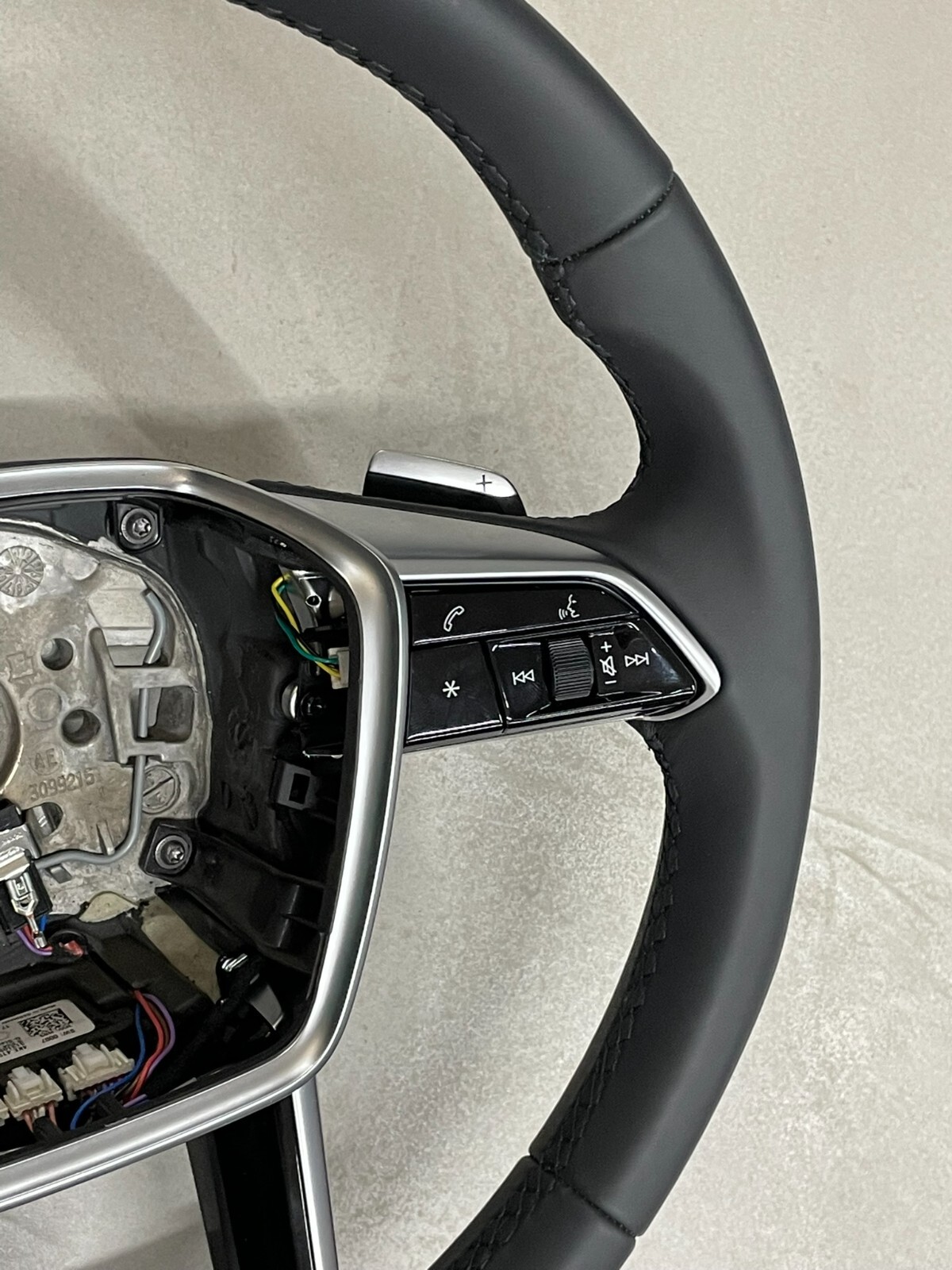 AUDI A6 S6 A7 S7 C8 4K AUDI S SPORT LEDER LENKRAD BEHEIZBAR 4KE419091M ORIG.NEU - Obrázek 9