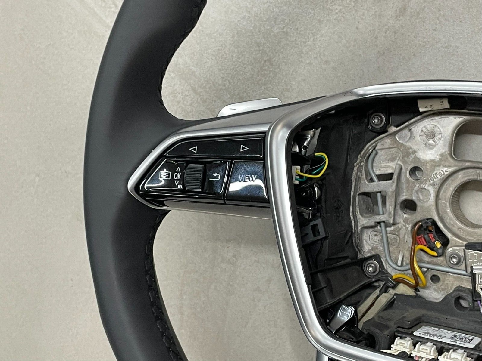 AUDI A6 S6 A7 S7 C8 4K AUDI S SPORT LEDER LENKRAD BEHEIZBAR 4KE419091M ORIG.NEU - Obrázek 10