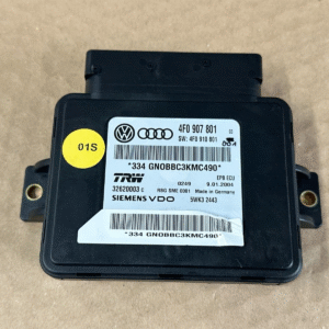 AUDI A6 STEUERGERÄT ELEKTRO. FESTSTELLBREMSE 4F0907801 FAST NEU DEM VOM TEST CAR