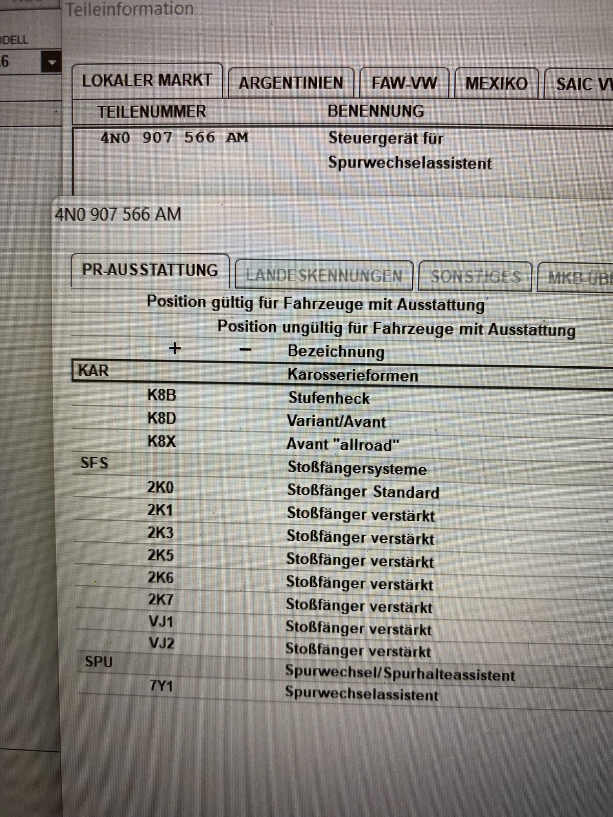 AUDI A6/A7A8/Q7/Q8 SPURWECHSEL STEUERGERÄT FÜR TOTER WINKEL 4N0907566AM ORIG NEU - Obrázek 10