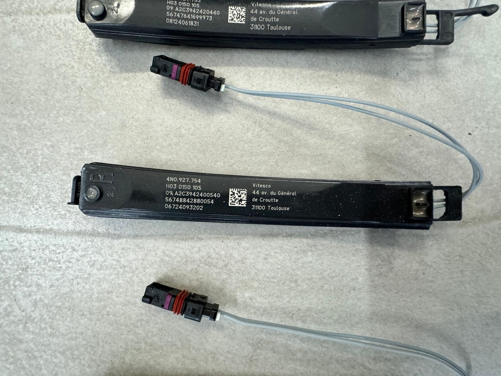 AUDI A6,A7,A8/RS6,RS7,Q8...KESSY ANTENE TÜRGRIFFSENSOR SATZ 4N0927753 4N0927754 - Obrázek 12