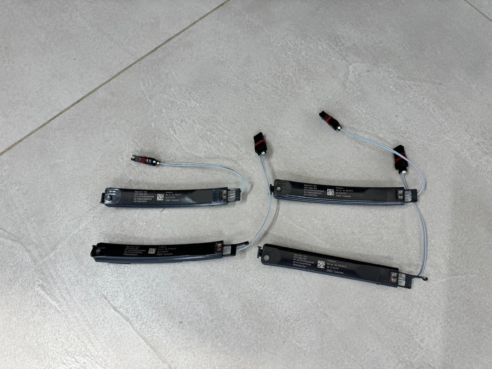 AUDI A6,A7,A8/RS6,RS7,Q8...KESSY ANTENE TÜRGRIFFSENSOR SATZ 4N0927753 4N0927754 - Obrázek 16