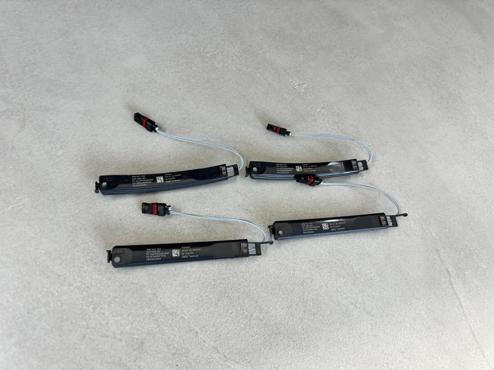 AUDI A6,A7,A8/RS6,RS7,Q8...KESSY ANTENE TÜRGRIFFSENSOR SATZ 4N0927753 4N0927754 - Obrázek 8
