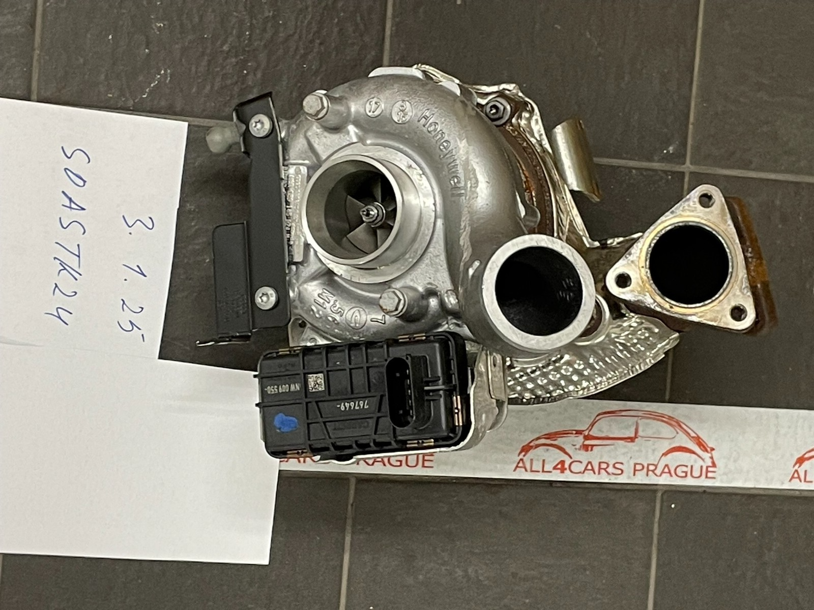 AUDI A6,Q7...VW TOUAREG 3.0 TDI V6 TURBOLADER 059145874M ORIG.FAST NEU TEST CAR - Obrázek 17