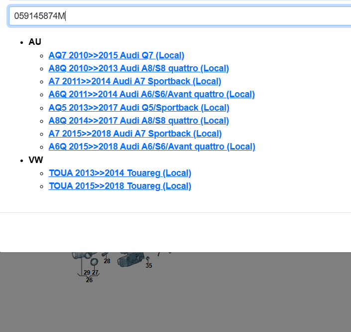 AUDI A6,Q7...VW TOUAREG 3.0 TDI V6 TURBOLADER 059145874M ORIG.FAST NEU TEST CAR - Obrázek 7