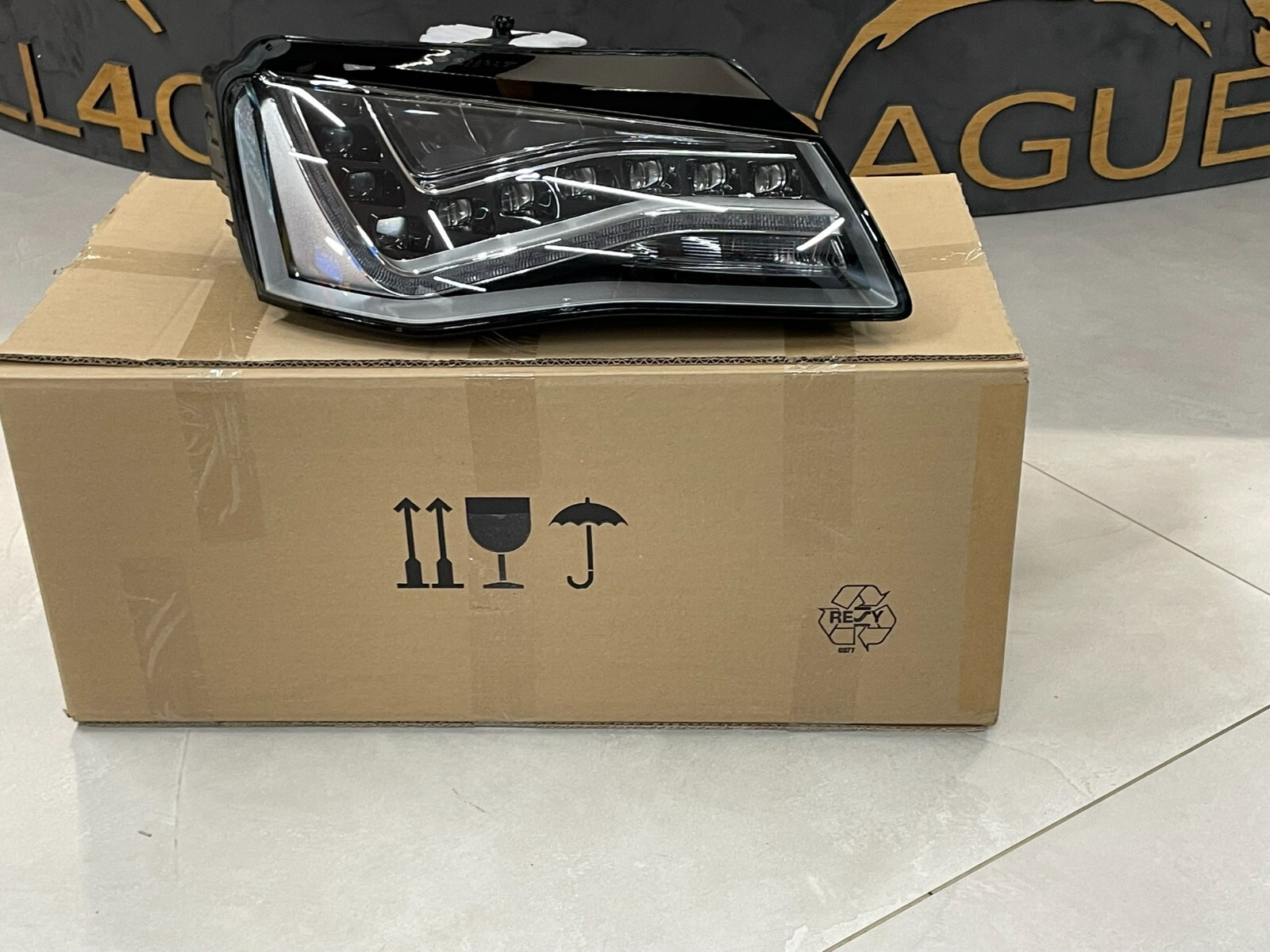 AUDI A8 4H D4 VOLL LED FRONTSCHEINWERFER R. 4H0941030AG = 4H0941030BK NEU ORIG! - Obrázek 14