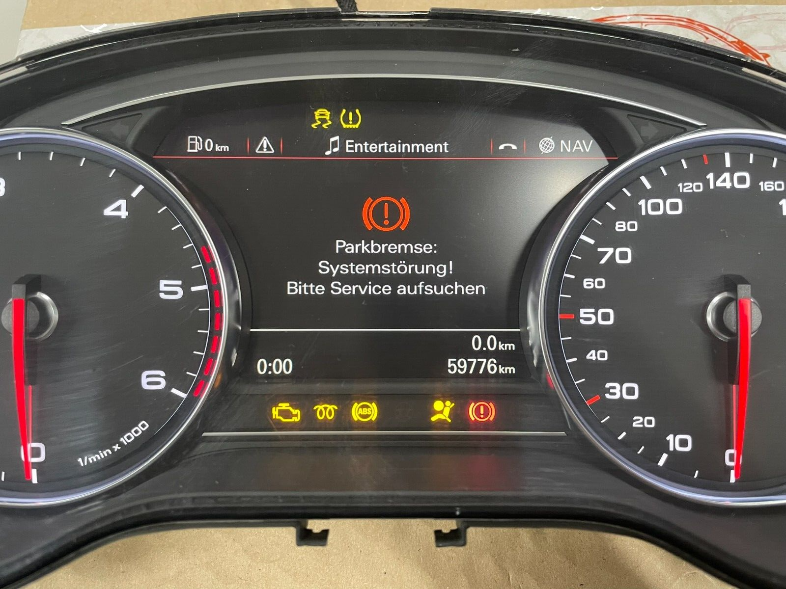 AUDI A8 4H TDI DIESEL TACHO KOMBIINSTRUMENT 4H0920900A = 4H0920900F FAST NEU ... - Obrázek 8