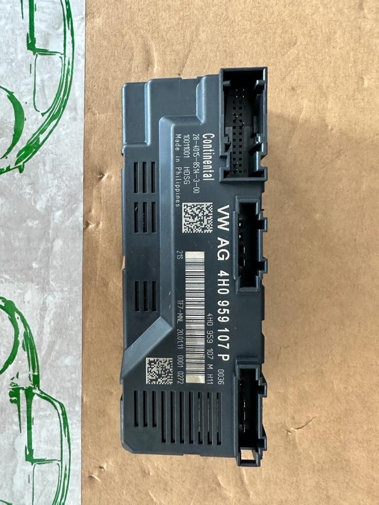 AUDI A8 HECKKLAPPENSTEUERMODUL A8 2010-2013 HECKKLAPPENSTEUERMODUL 4H0959107P