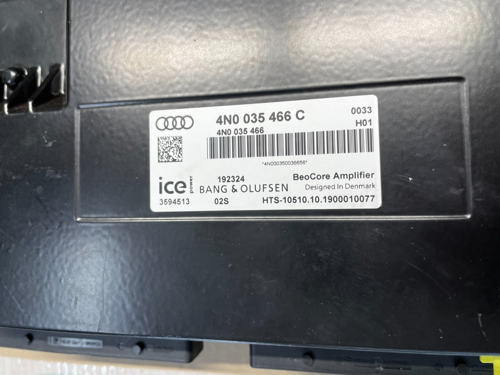 AUDI BANG & OLUFSEN HIGH END SOUND AMPLIFIER VERSTÄRKER 4N0035466C NEU ORIGINAL - Obrázek 3