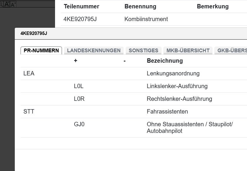 AUDI E-TRON , AUDI E-TRON GT KOMBIINSTRUMENT VIRTUAL COCKPIT 4KE920795J NEU 0-KM - Obrázek 5