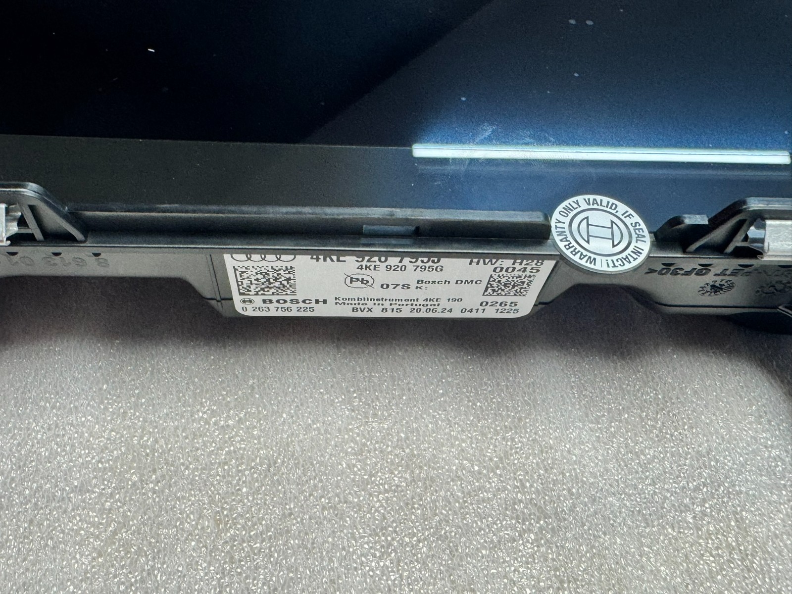 AUDI E-TRON , AUDI E-TRON GT KOMBIINSTRUMENT VIRTUAL COCKPIT 4KE920795J NEU 0-KM - Obrázek 7