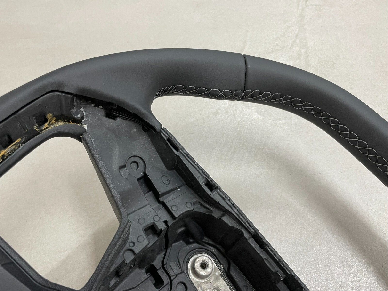 AUDI LENKRAD - LENKRADRAHMEN LEDER SCHWARZ ORIGINAL AUDI NEU TEIL - Obrázek 11