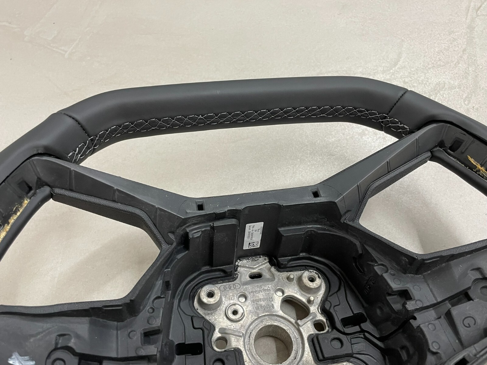 AUDI LENKRAD - LENKRADRAHMEN LEDER SCHWARZ ORIGINAL AUDI NEU TEIL - Obrázek 13