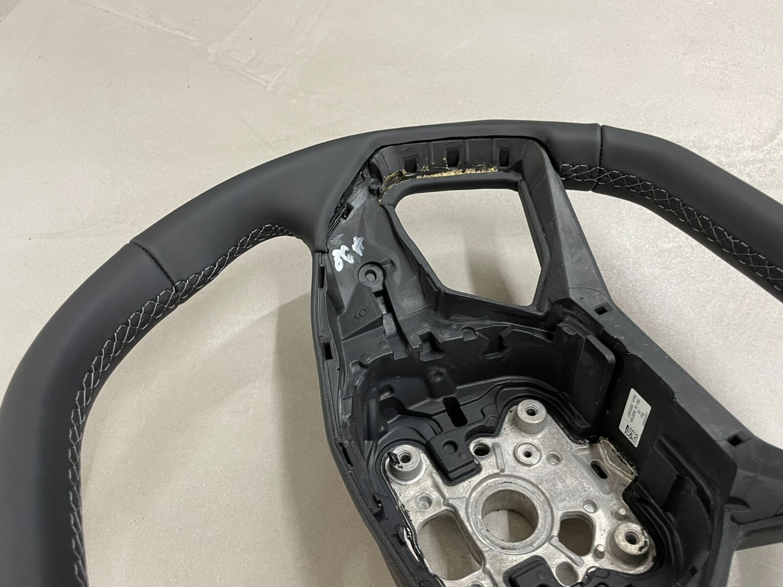 AUDI LENKRAD - LENKRADRAHMEN LEDER SCHWARZ ORIGINAL AUDI NEU TEIL - Obrázek 14