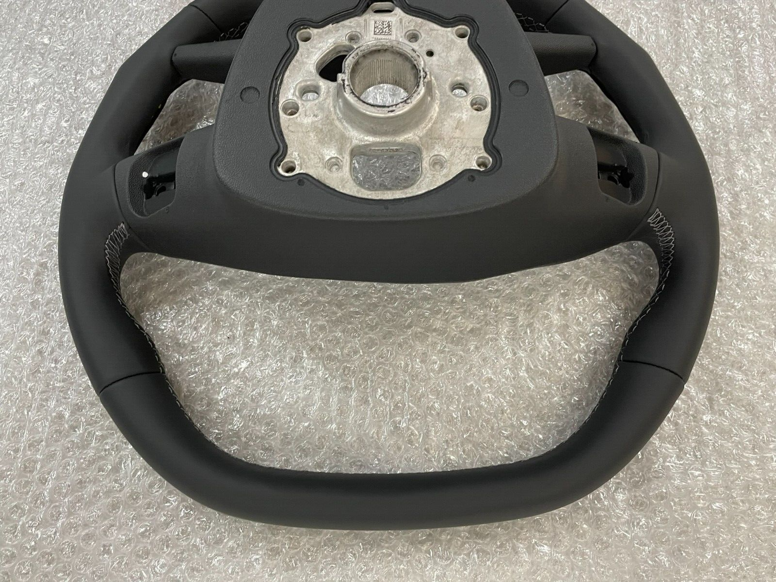 AUDI LENKRAD - LENKRADRAHMEN LEDER SCHWARZ ORIGINAL AUDI NEU TEIL - Obrázek 18