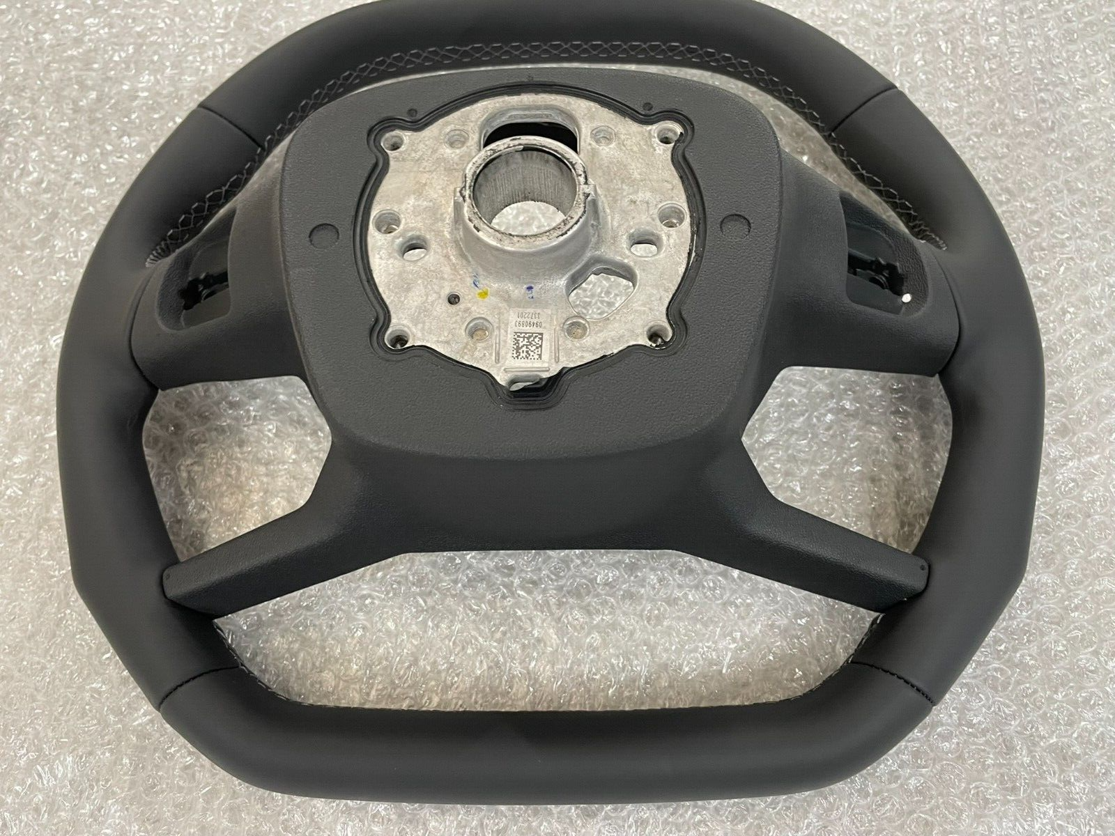 AUDI LENKRAD - LENKRADRAHMEN LEDER SCHWARZ ORIGINAL AUDI NEU TEIL - Obrázek 19