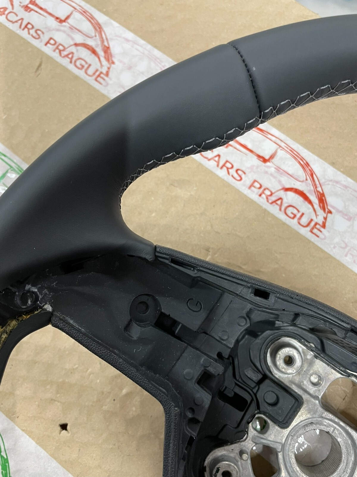 AUDI LENKRAD - LENKRADRAHMEN LEDER SCHWARZ ORIGINAL AUDI NEU TEIL - Obrázek 22