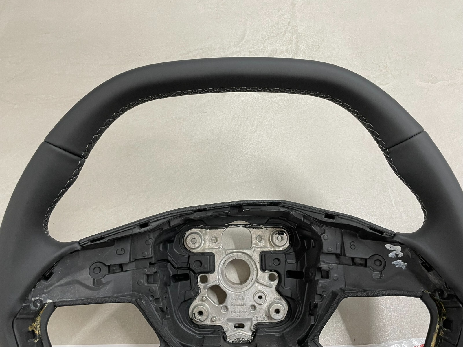 AUDI LENKRAD - LENKRADRAHMEN LEDER SCHWARZ ORIGINAL AUDI NEU TEIL - Obrázek 8