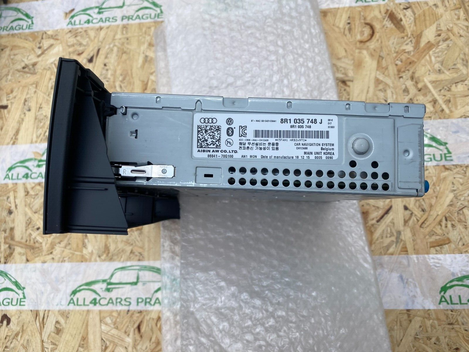 AUDI MMI UNIT A4 A5 MAIN UNIT STEUERGERÄT HIGH MMI 3G SÜDKOREA 8R1035748J - Obrázek 11