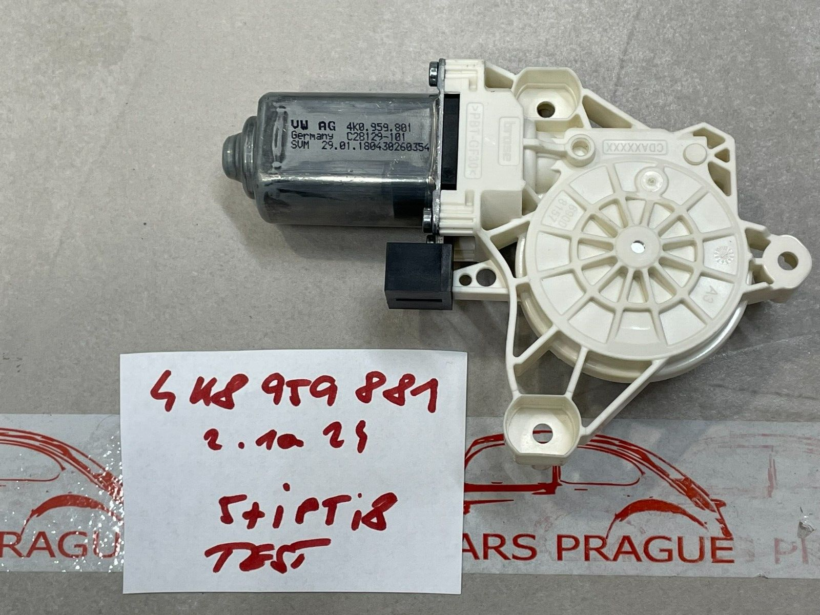 AUDI Q4E VW ID4 ID5 ID7 FENSTERHEBERMOTOR HINTEN RECHTS 4K0959881 Fast Neu Test - Obrázek 12