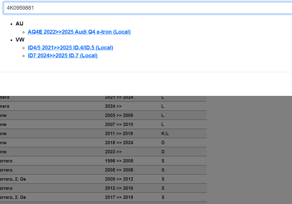 AUDI Q4E VW ID4 ID5 ID7 FENSTERHEBERMOTOR HINTEN RECHTS 4K0959881 Fast Neu Test - Obrázek 5