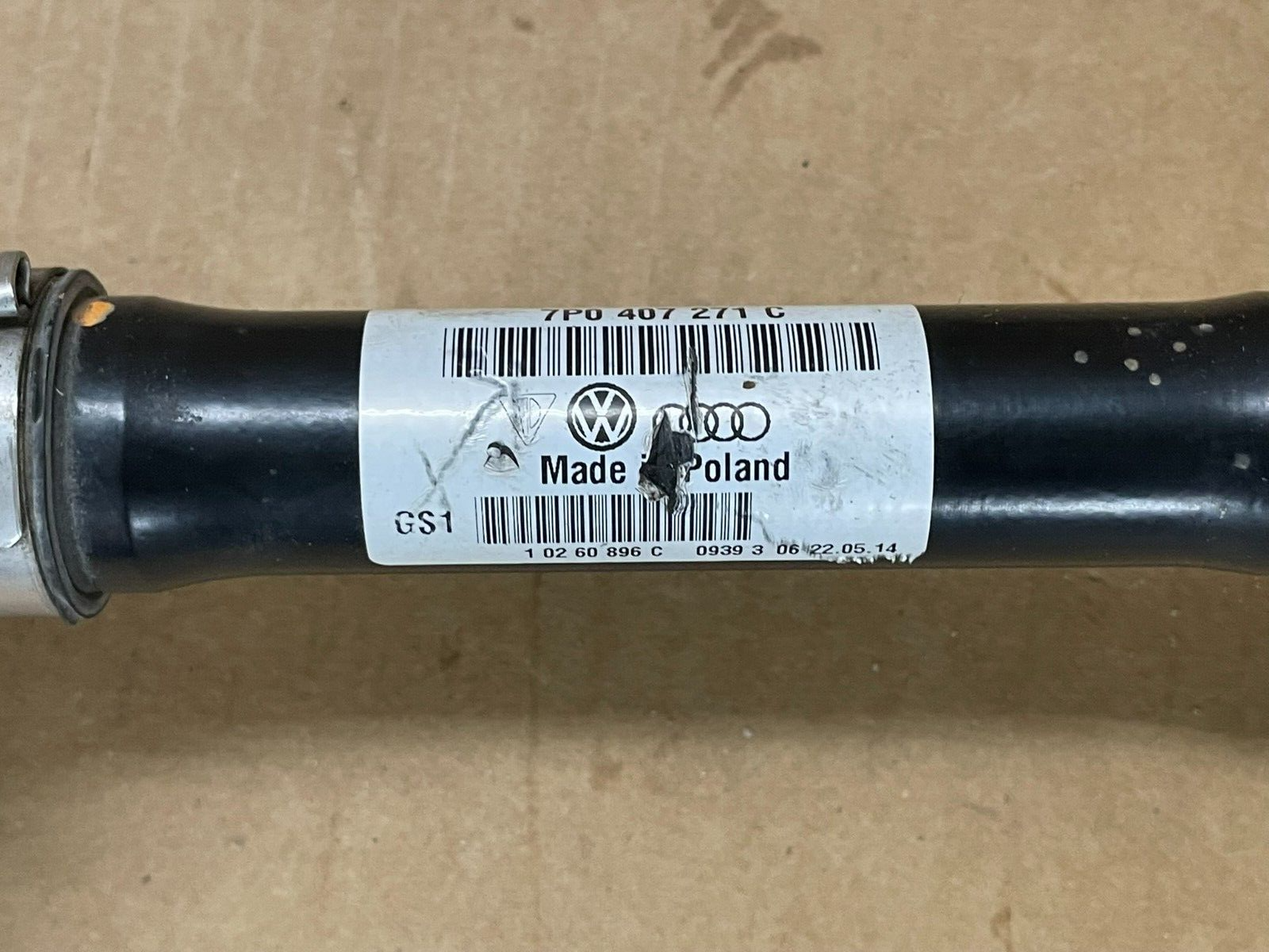 AUDI Q7 4L VW TOUAREG 7P GELENKWELLE 7P0407271C FAST NEU TEST WAGEN ORIG.VW TEIL - Obrázek 6