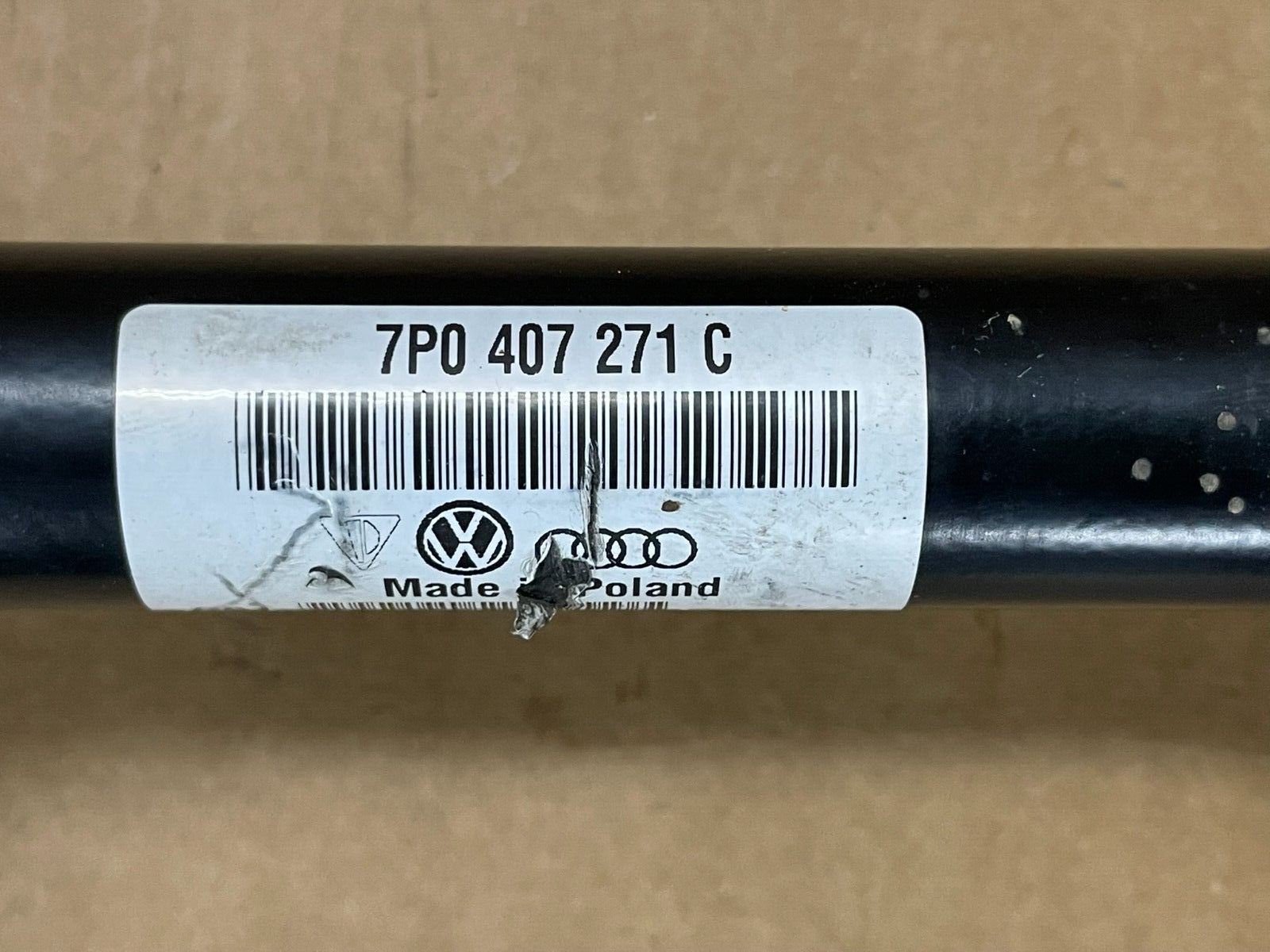 AUDI Q7 4L VW TOUAREG 7P GELENKWELLE 7P0407271C FAST NEU TEST WAGEN ORIG.VW TEIL - Obrázek 8