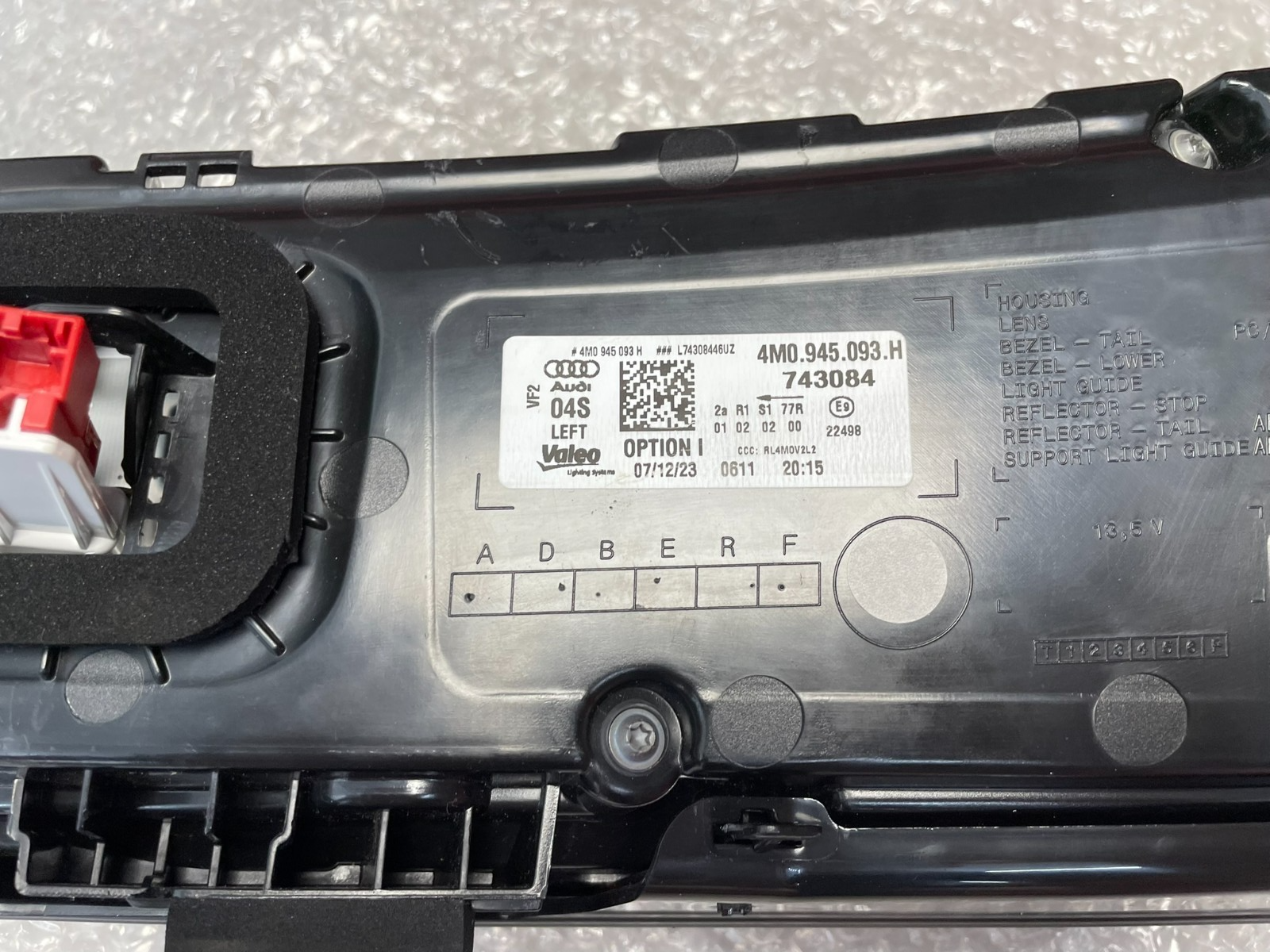 AUDI Q7 4M FACELIFT 2020-2025 RÜCKLEUCHTE LED LAMPE LINKS 4M0945093H ORIG.NEU - Obrázek 21