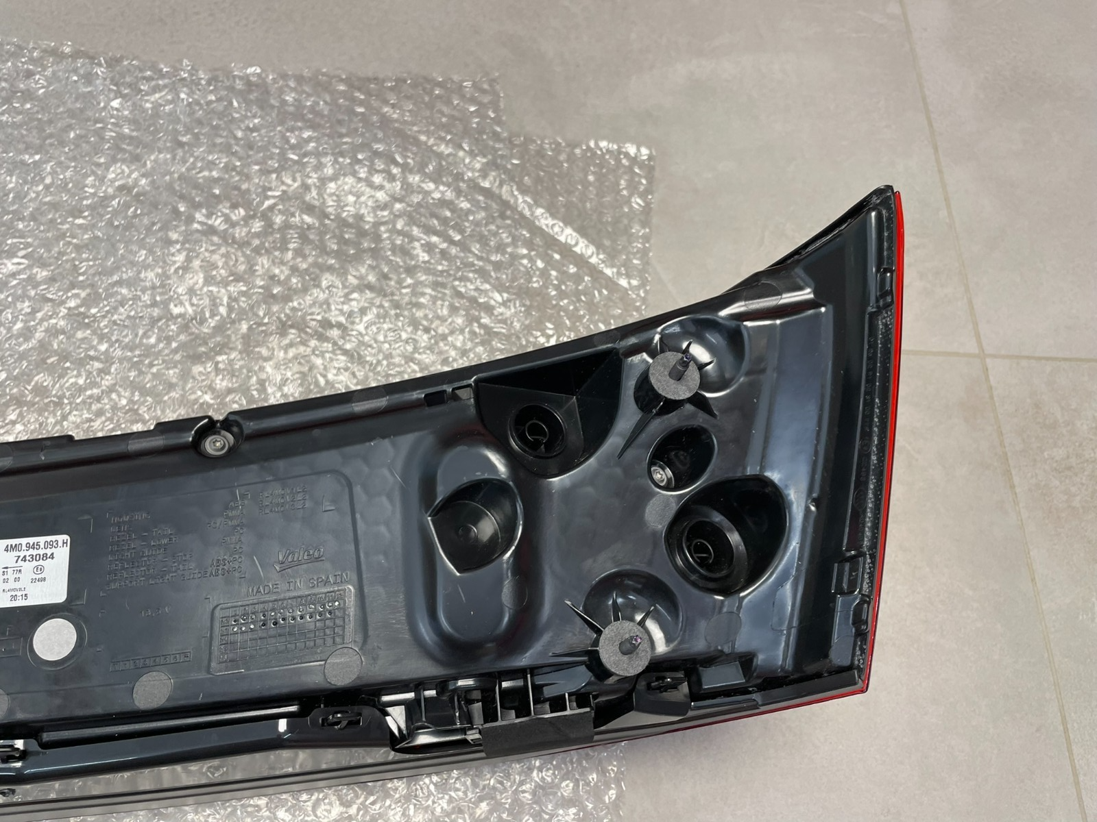 AUDI Q7 4M FACELIFT 2020-2025 RÜCKLEUCHTE LED LAMPE LINKS 4M0945093H ORIG.NEU - Obrázek 22