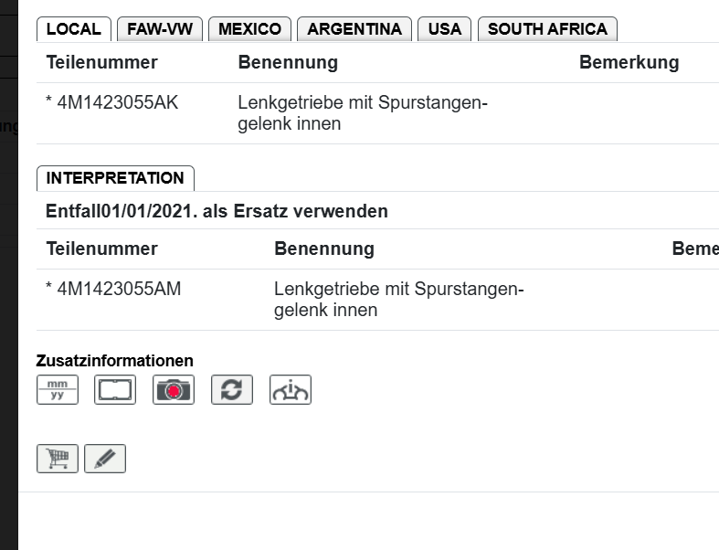 AUDI Q7 Q8 RSQ8 LENKGETRIEBE 4M1423055AK = 4M1423055AM = 4M1423055AR ORIG. NEU - Obrázek 7