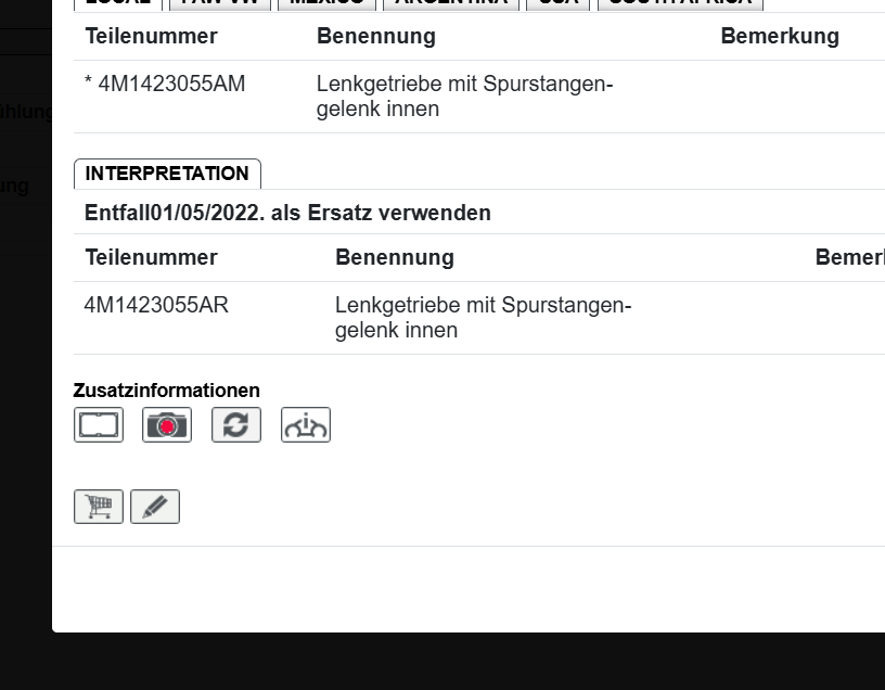 AUDI Q7 Q8 RSQ8 LENKGETRIEBE 4M1423055AK = 4M1423055AM = 4M1423055AR ORIG. NEU - Obrázek 8