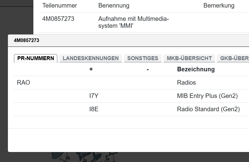 AUDI Q7 SQ7 4M LCD DISPLAY NAVI MULTIMEDIASYSTEM 'MMI' MIB2 4M0857273 ORIG.NEU - Obrázek 6