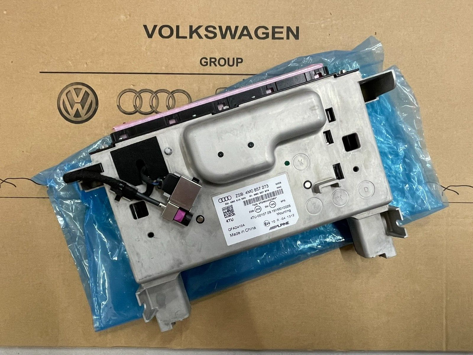 AUDI Q7 SQ7 4M LCD DISPLAY NAVI MULTIMEDIASYSTEM 'MMI' MIB2 4M0857273 ORIG.NEU - Obrázek 9