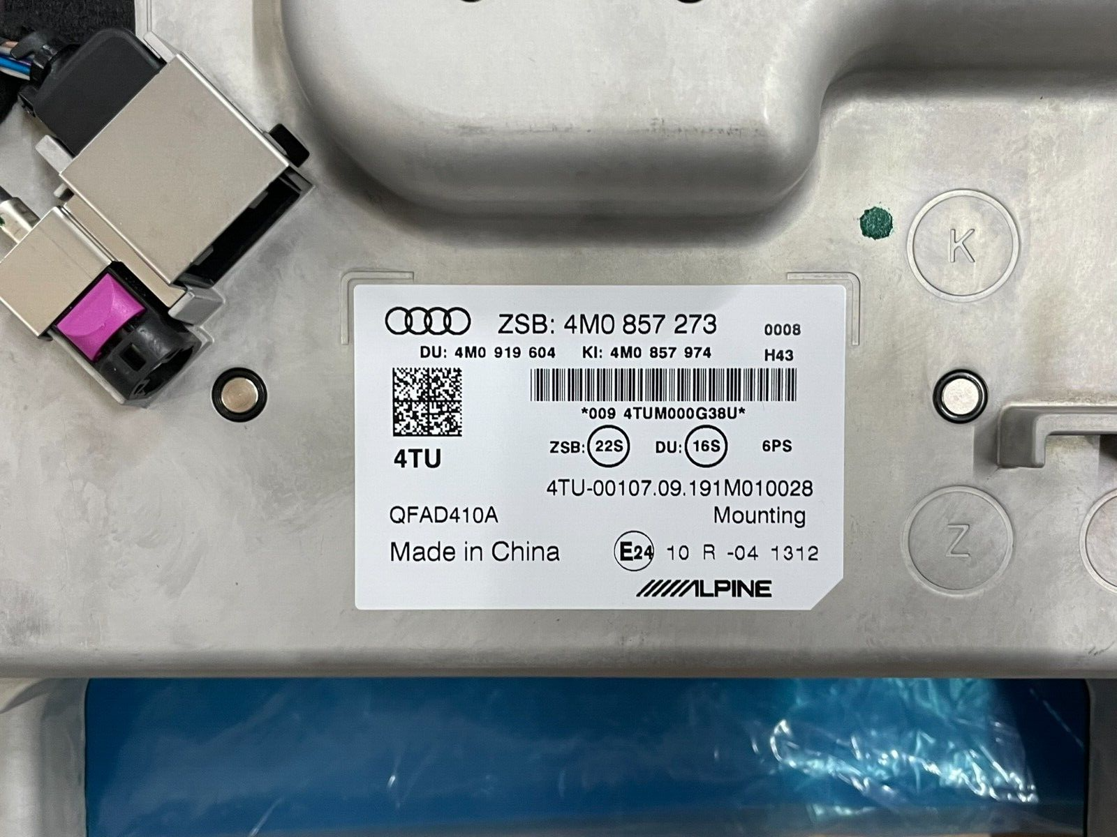 AUDI Q7 SQ7 4M LCD DISPLAY NAVI MULTIMEDIASYSTEM 'MMI' MIB2 4M0857273 ORIG.NEU - Obrázek 10