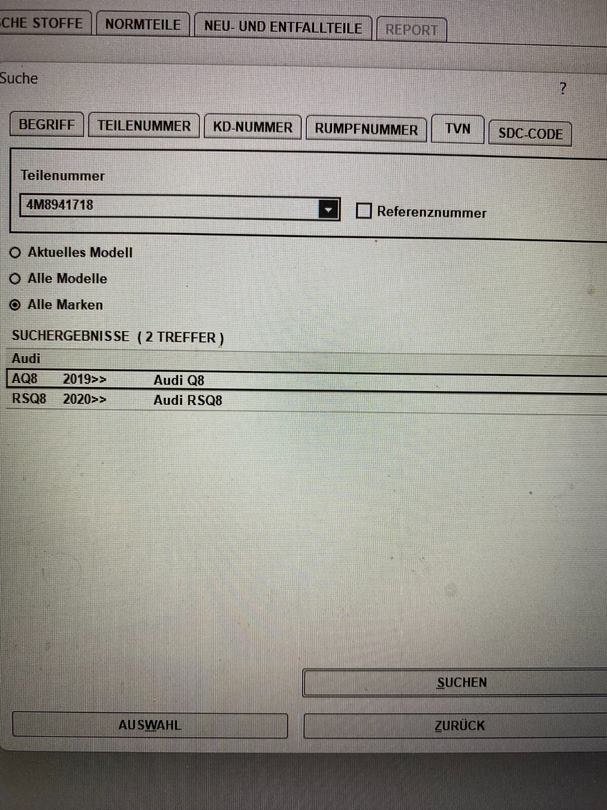 AUDI Q8 VORDERE LINKE SCHEINWERFER - SCHLAUCH 4M8941718 ORIG. NEU!!! - Obrázek 5