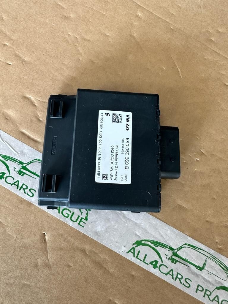 AUDI SEAT ŠKODA SPANNUNGSWANDLER SPANNUNGSSTABILISATOR 8K0959663B FAST NEU - Obrázek 3