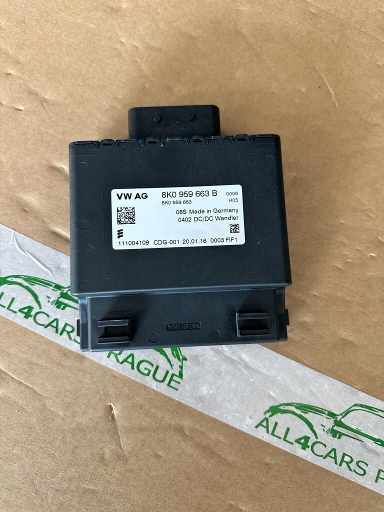 AUDI SEAT ŠKODA SPANNUNGSWANDLER SPANNUNGSSTABILISATOR 8K0959663B FAST NEU - Obrázek 5