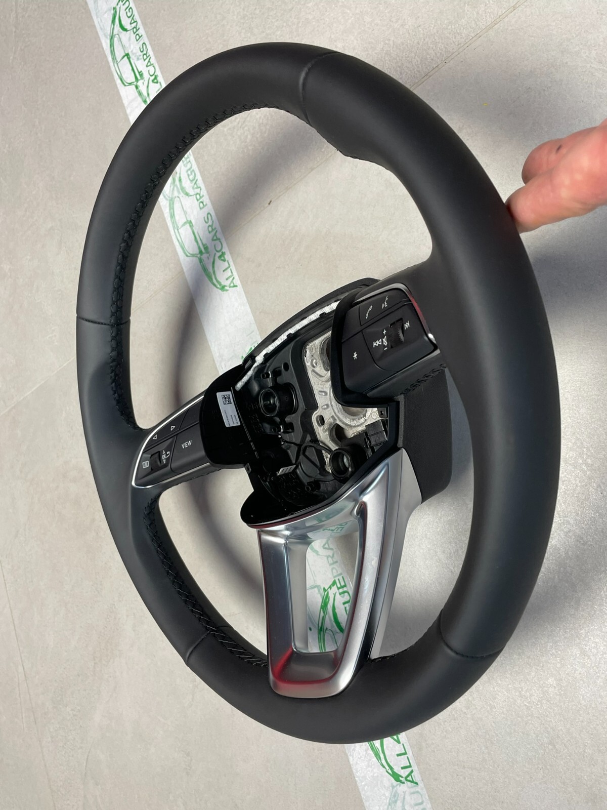 AUDI SPORT LENKRAD AUDI A4 A5 Q5 Q7 Q8 SPORT LENKRAD LEDER 4M8419091AJ Fast Neu - Obrázek 14