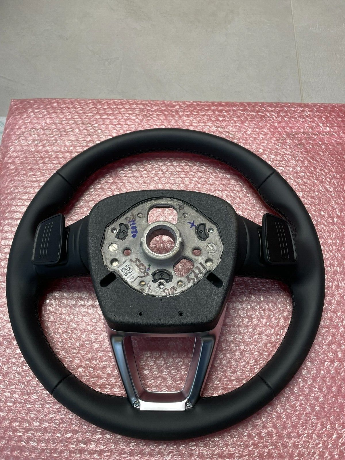 AUDI SPORT LENKRAD AUDI A4 A5 Q5 Q7 Q8 SPORT LENKRAD LEDER 4M8419091AJ Fast Neu - Obrázek 20