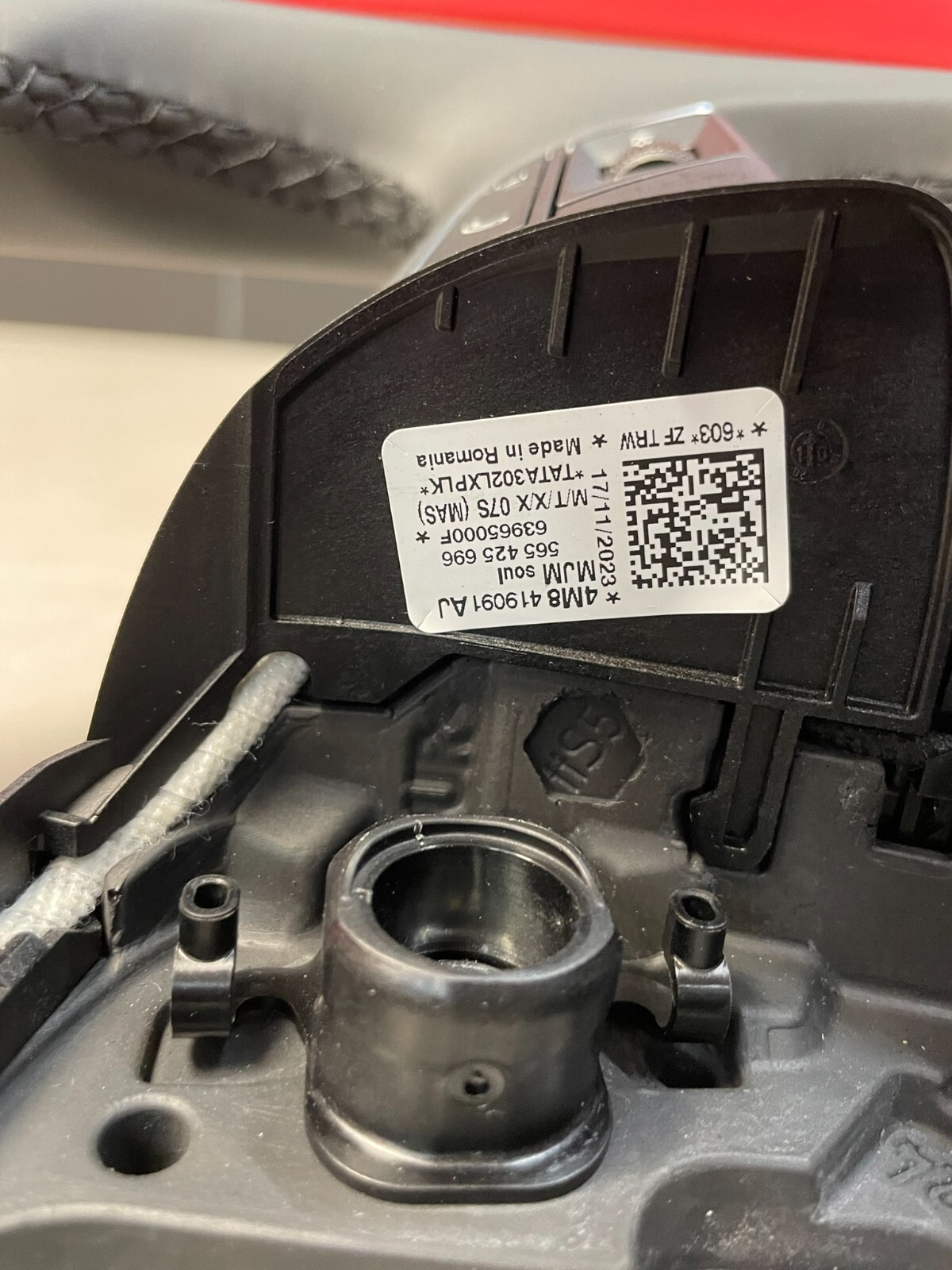 AUDI SPORT LENKRAD AUDI A4 A5 Q5 Q7 Q8 SPORT LENKRAD LEDER 4M8419091AJ Fast Neu - Obrázek 5